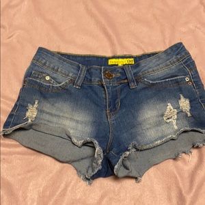 Jean shorts